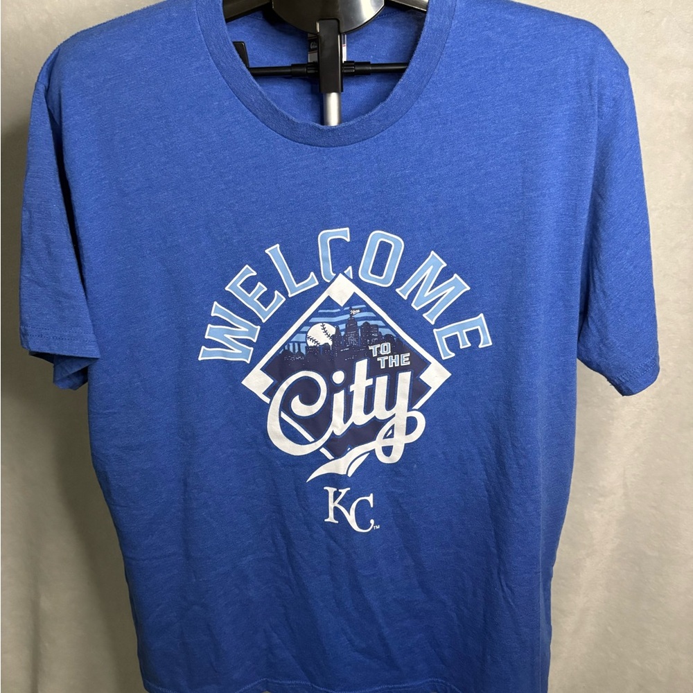 KC Welcome to the City Graphic Tee - Royal Blue